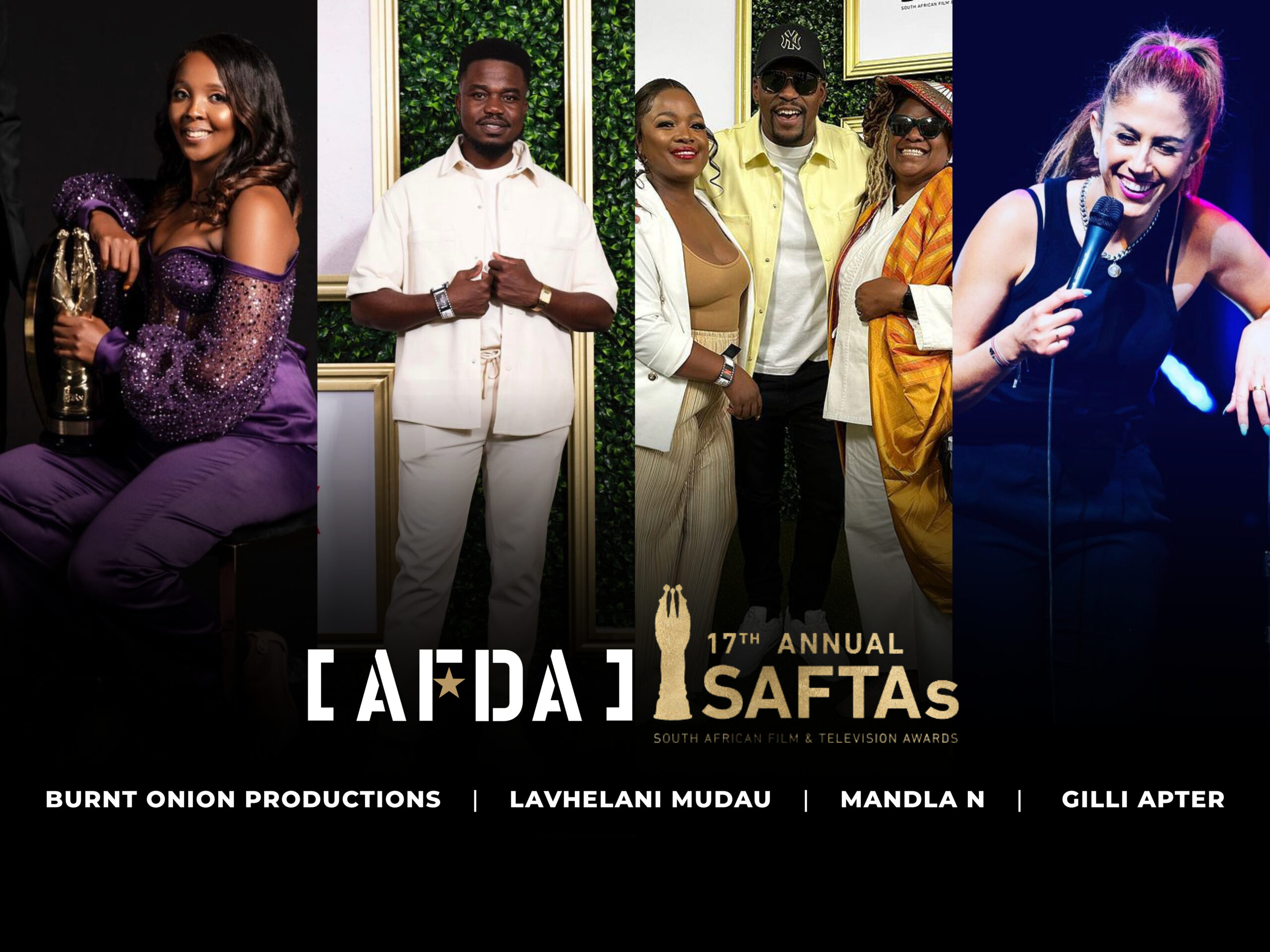 AFDA Film School, AFDA School of Live Performance, AFDA School of Business and Innovation, AFDA School of Creative Writing, SAFTAs