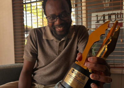 AFDA Alumnus Tongai Furusa Wins at Africa Magic Viewers’ Choice Awards